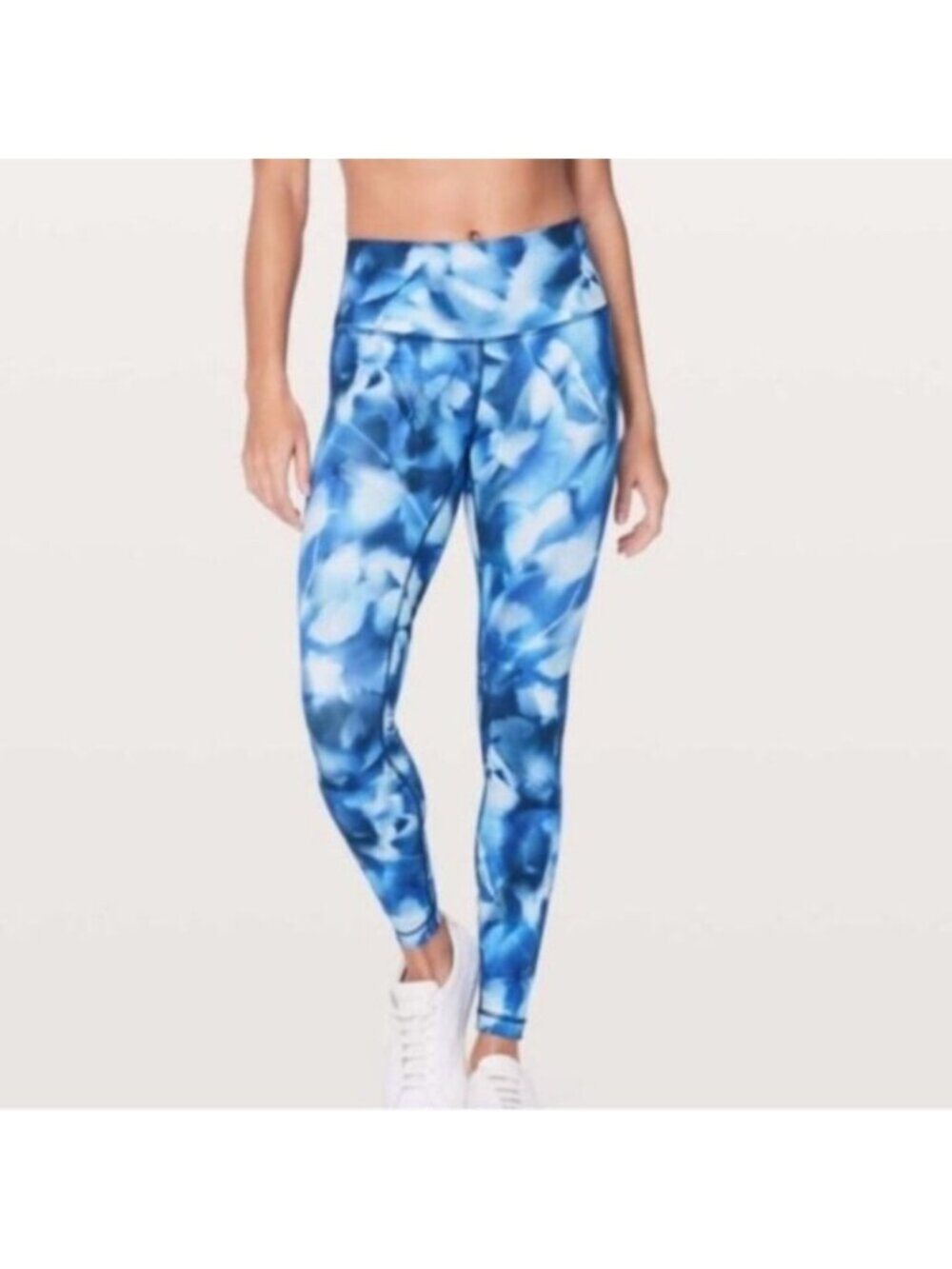 Lululemon Blue Wunder Under Hi-Rise Full-On Luxtreme 28" Tight Leggings Size 4